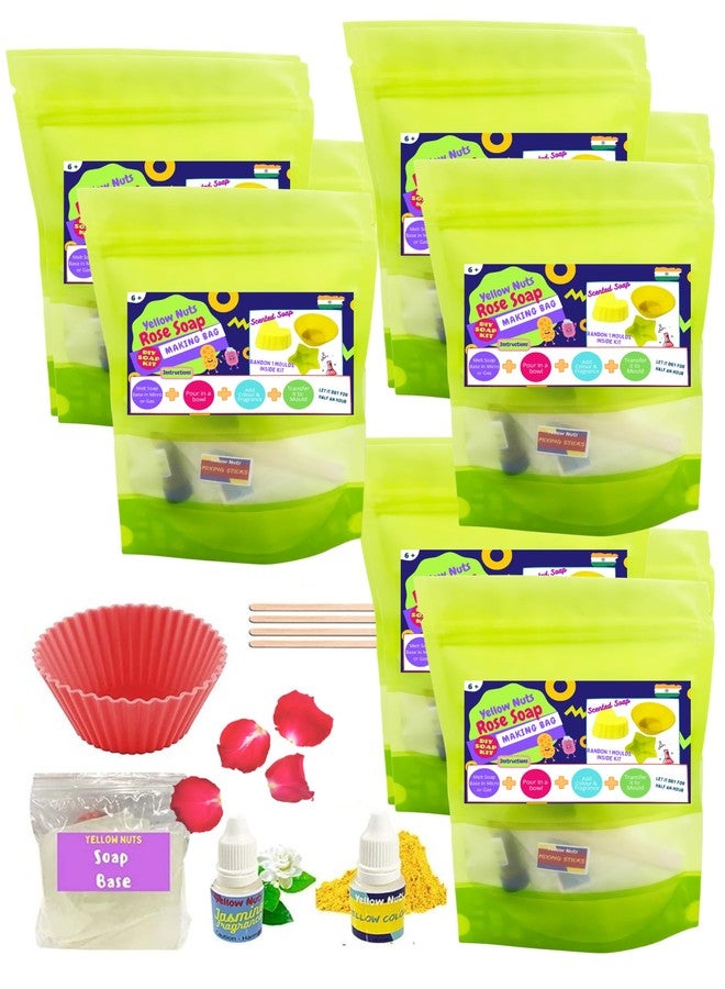 Yellow Nuts Kids Birthday Return Gift Items for Kids Girls Boys Favor Bags Pinata Fillers Set of 6 Age 7 8 9 10 11 12 Years - Image 1